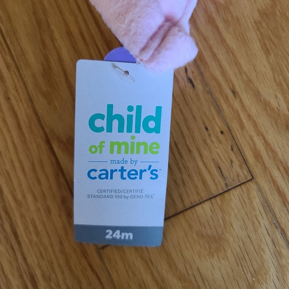 Carter's Child of Mine Llama and Hearts 2 PC Set Sweatshirt and Leggings, 24M - Picture 7 of 7